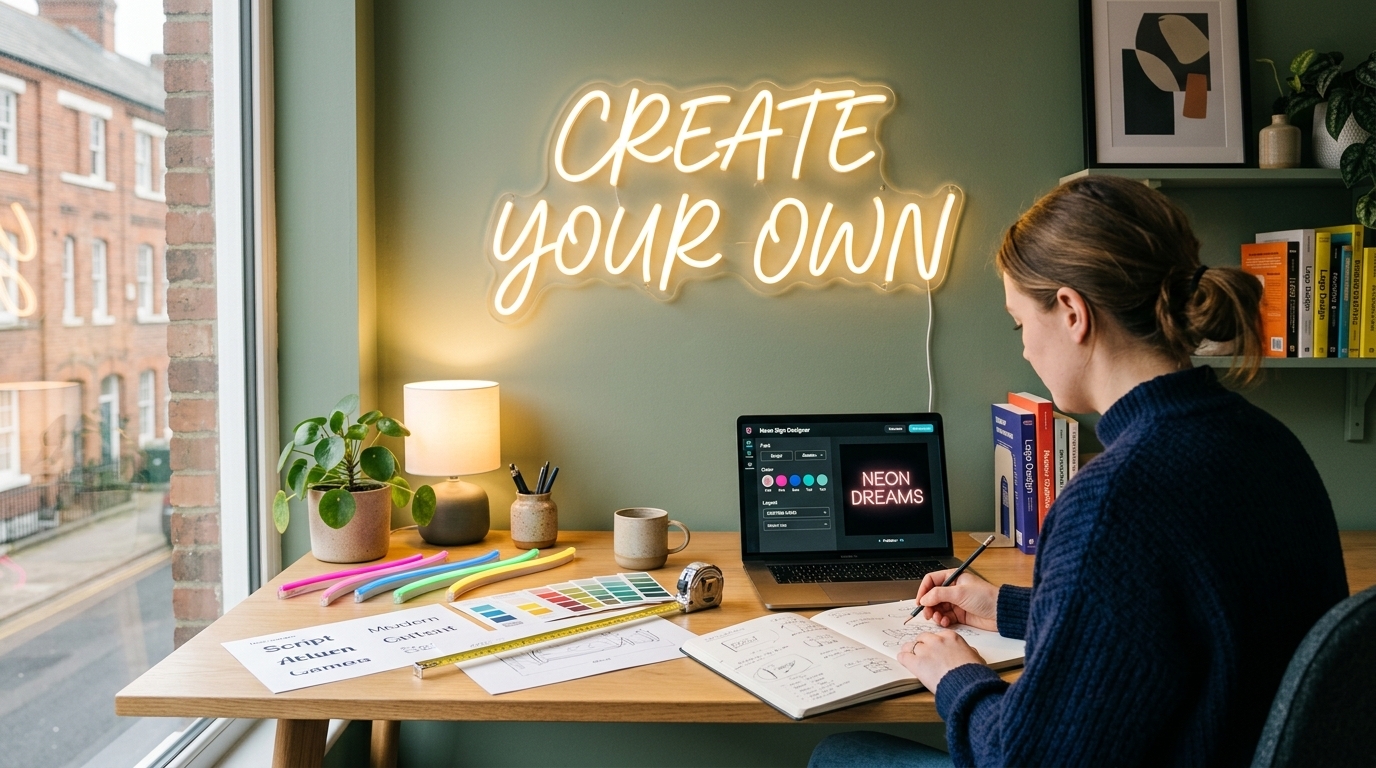 How to Design Your Own Neon Sign | Custom Neon Guide